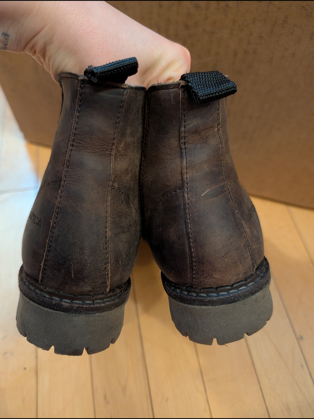 ARTICA Browns Exclusive Women's Brown Waterproof Chelsea Boots EU39 - Picture 4 of 8